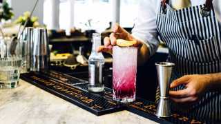 Lavender Lemonade at Colette Grand Café