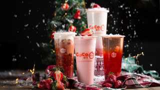 The best bubble tea in Toronto | strawberry bubble tea from CoCo