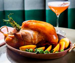 Café Boulud hibiscus- and honey-glazed duck recipe