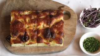 The best Italian restaurants in Toronto for pasta | House-made focaccia at GIA Italian plant-forward restaurant