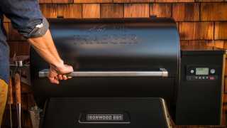 A Traeger grill