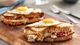 Make this delicious croque madame sandwich