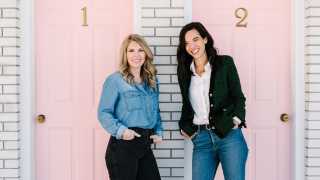 April Brown and Sarah Sklash at The June Motel in Prince Edward County