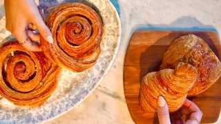 PORTA Italian meal delivery service | Cinnamon girellas and cornettos from PORTA