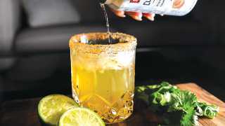 Sleeman Clear 2.0 | Peach beer margarita