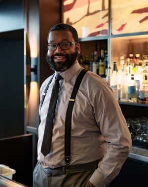 Lee Bonds, assistant beverage manager at the Park Hyatt Toronto