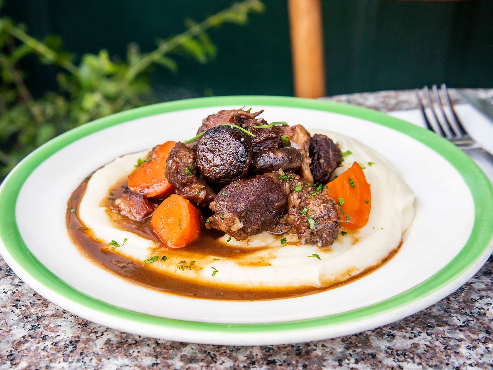 Best restaurants on Ossington | Boeuf bourguignon and potato mousseline at Cote de Boeuf