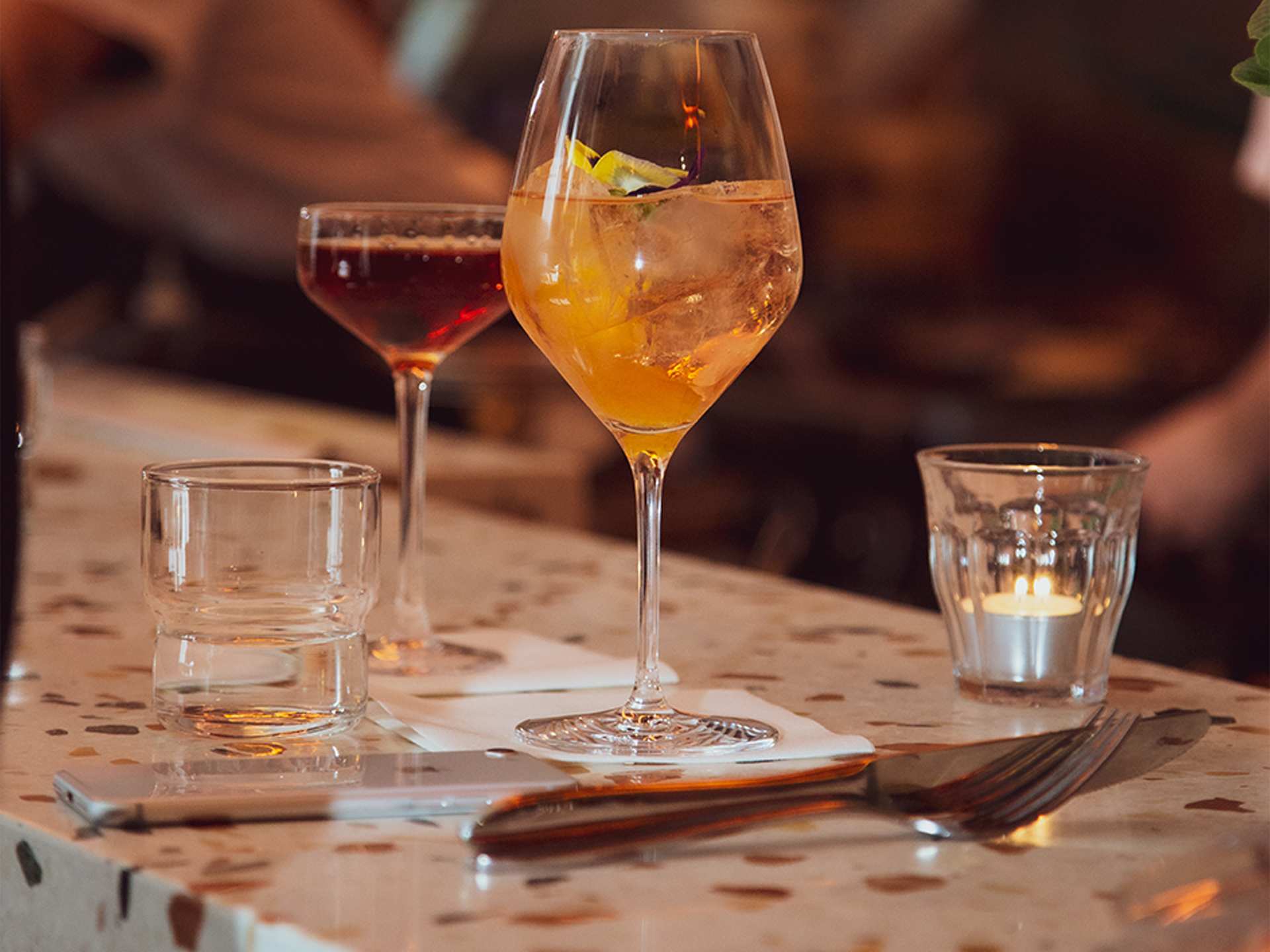 Best restaurants on Ossington | Bar Koukla spritz