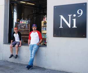 Nickel 9 Distillery | Chris Jacks of Nickel 9 Distillery standing outside