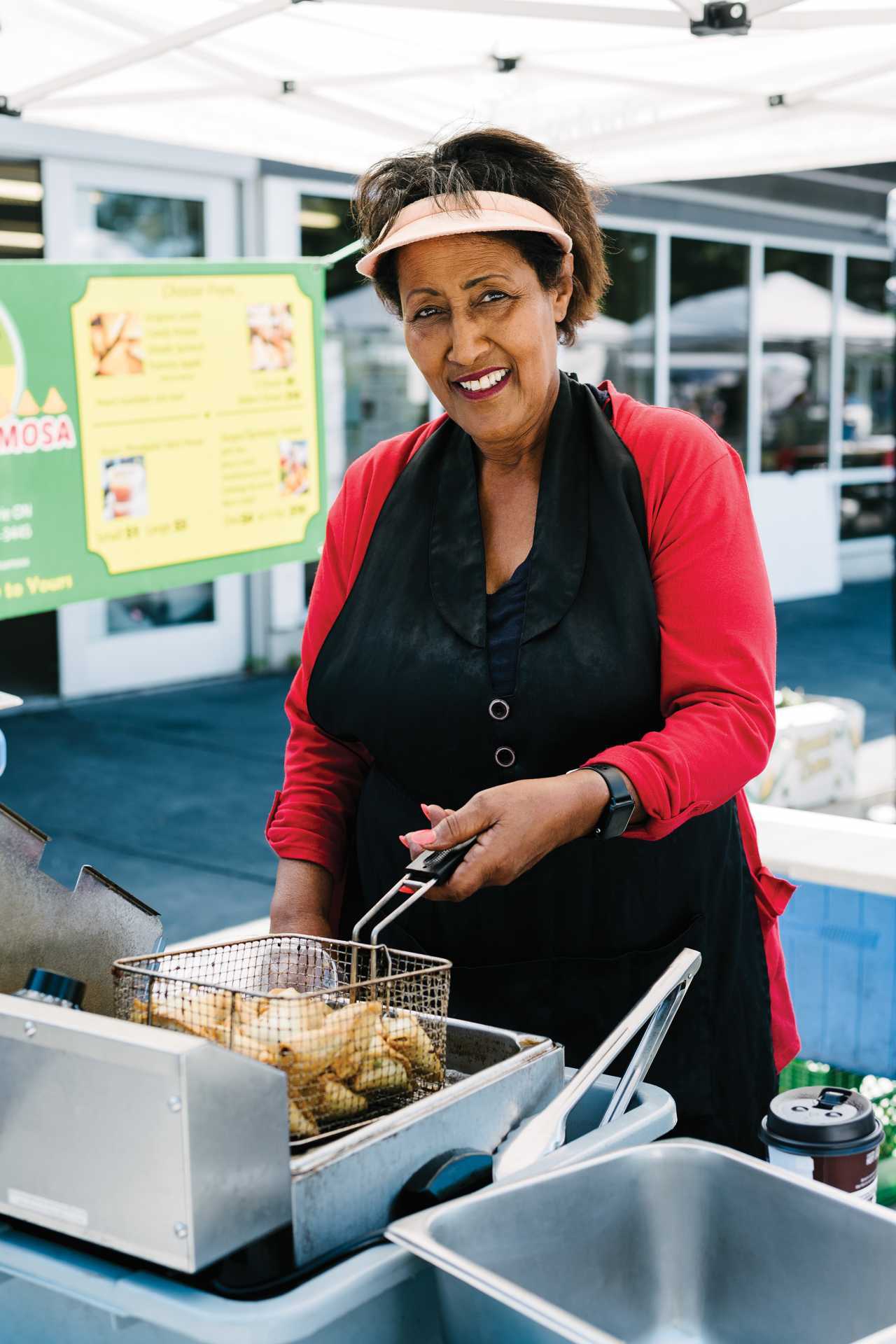 Deeply Rooted Farmers' Market | Bea Gonfa of Niagara Samosas