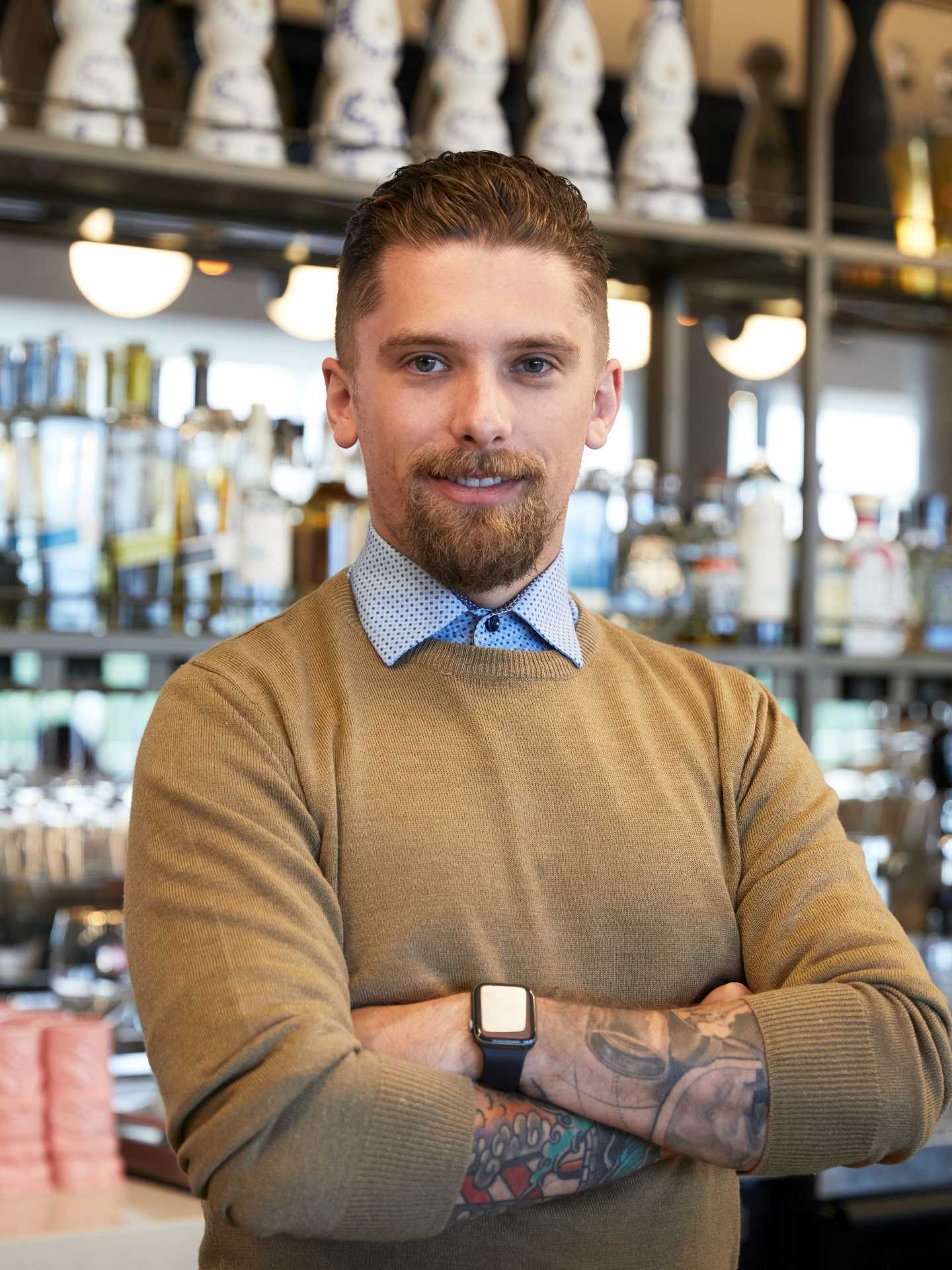 Ben Kingstone, head mixologist at Roses Cocina