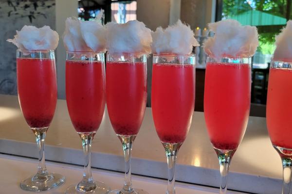 Best brunch in Toronto | Cocktail flutes at Mildred's Temple Kitchen