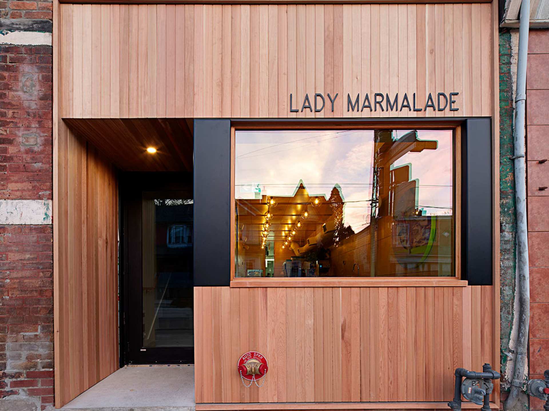 Best brunch in Toronto | Outside Lady Marmalade