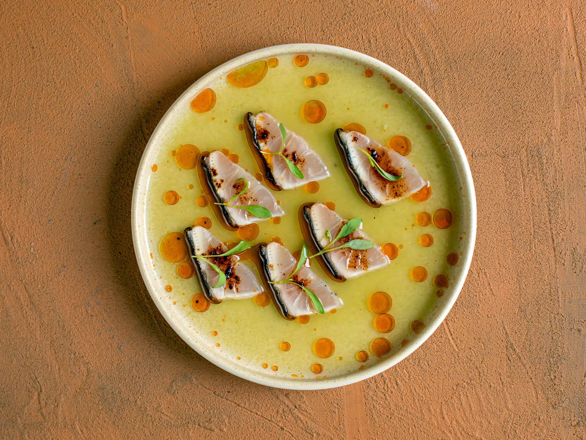 Toronto Michelin Guide | Charred Kanpachi Tiradito at Quetzal