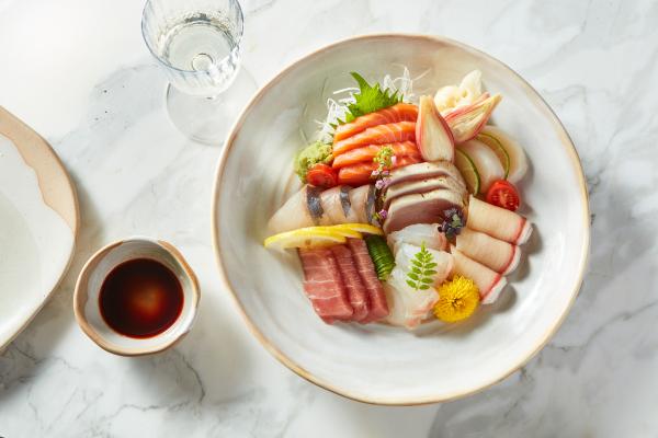 Omakase Sashimi at AP restaurant in Toronto