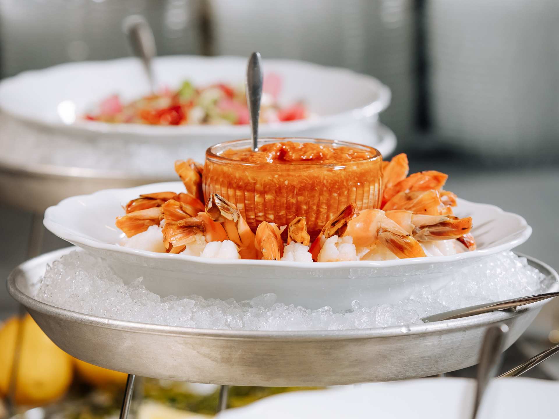 Best brunch in Toronto | The raw bar at Toronto Beach Club's buffet brunch