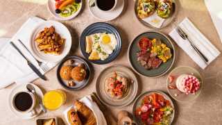 Best brunch in Toronto | A spread of brunch dishes at Louix Louis