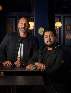 Frankie Solarik and Kurt Tissera at Prequel & Co. Apothecary