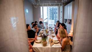 Supper clubs in Toronto | Diners at Oui Aïa