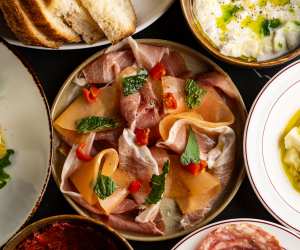 New Toronto restaurants | Prosciutto and melon at Bar Notte