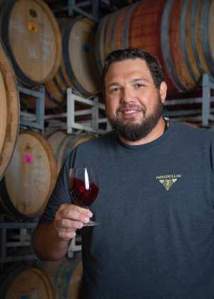 Nicholas Gizuk, winemaker at Inniskillin Niagara