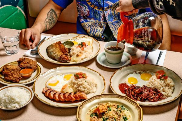 Filipino restaurants Toronto | A spread of dishes at BB’s