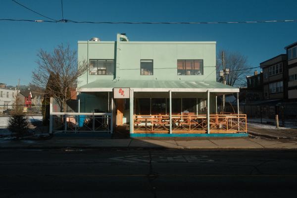 Filipino restaurants Toronto | The sea foam green exterior of BB’s