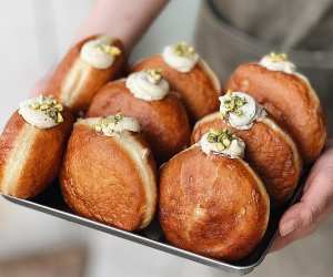 Vegan cafe | Beignets at Tsuchi Cafe in Little Italy