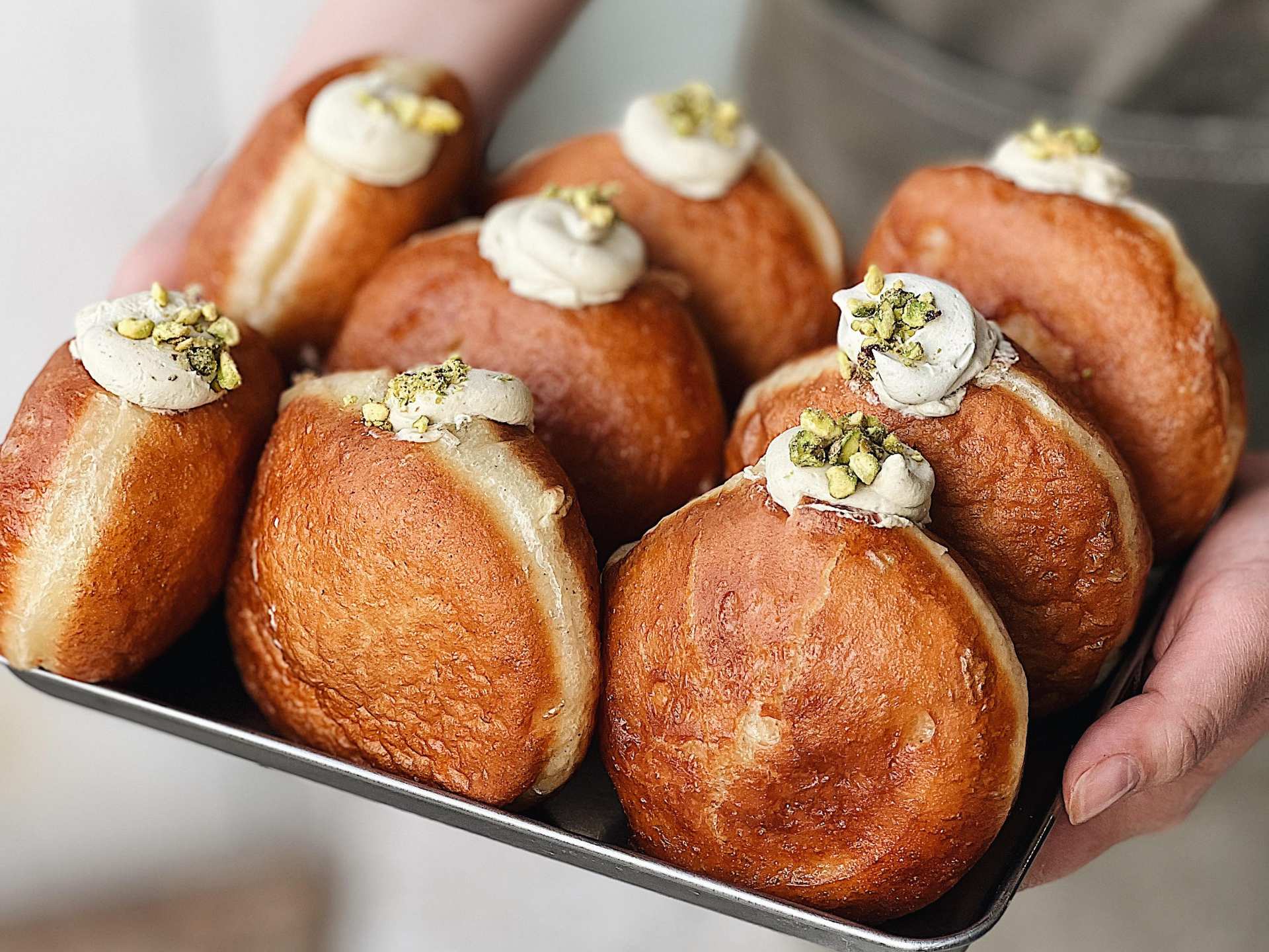 Vegan cafe | Beignets at Tsuchi Cafe in Little Italy