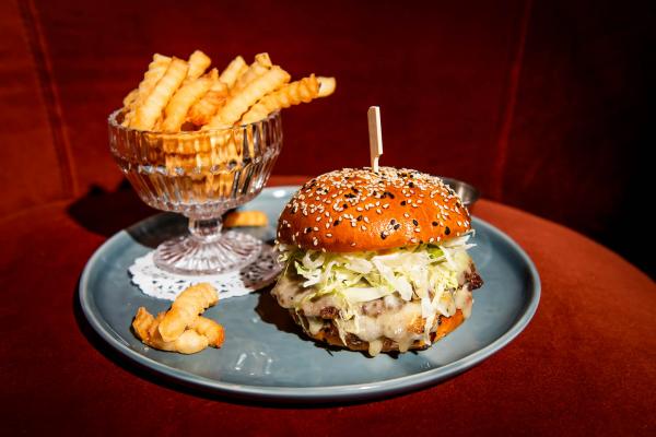 All Dressed Smash Burger at The Joneses restaurant in Toronto