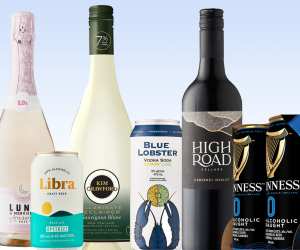 Bottles and cans from LCBO's wide range of light drink options including low-sugar, low-alc and non-alc