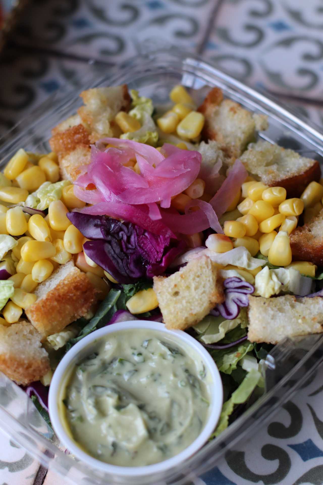 Leslie's Sandwich Shop | The Chopped salad at Leslie's Sandwich Shop