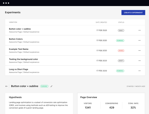 Dynamically allocate traffic with AI Experiments